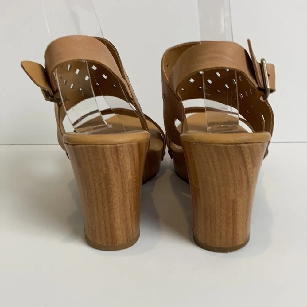 Korks by Kork Ease Alliana Slingback Platform Sandals Clogs 9 Bohemian Summer
